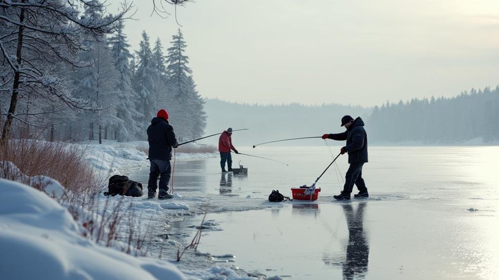 cold weather angling techniques