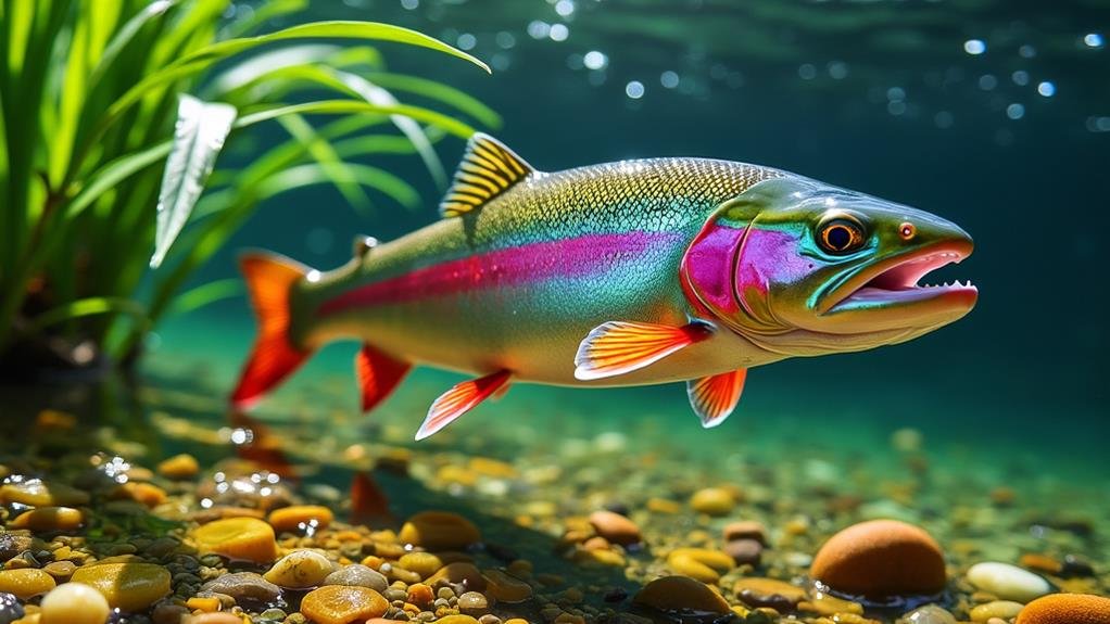 freshwater fish with coloration